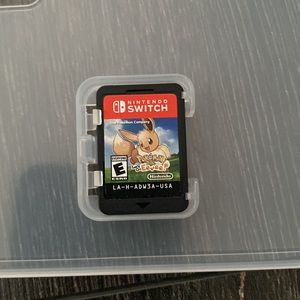Pokémon Let’s Go Eevee! Nintendo Switch Game Card